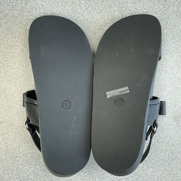 NEW Dolce Vita Argyle Black Platform Sandals Women's Size 10 - Picture 6 of 7